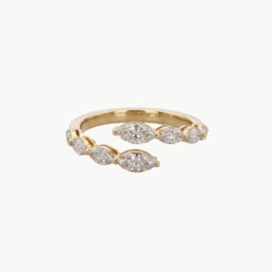 Diamond Marquise Wrap Ring