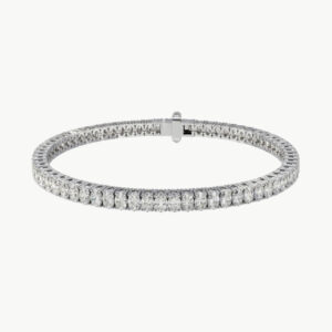 Diamond Oval Tennis Bracelet