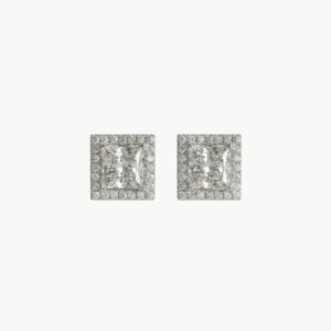 Diamond Princess Halo Studs