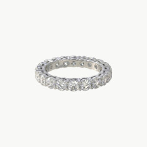 Diamond Round Full Eternity Ring