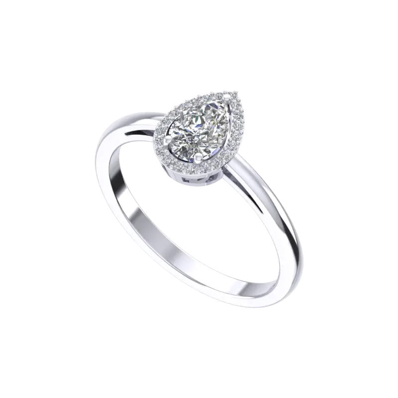 Napoli Halo - Platinum - Image 4