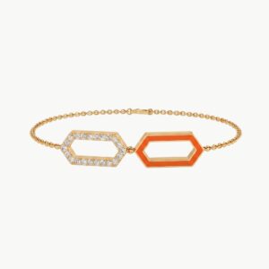 Diamond Enamel Custom Bracelet