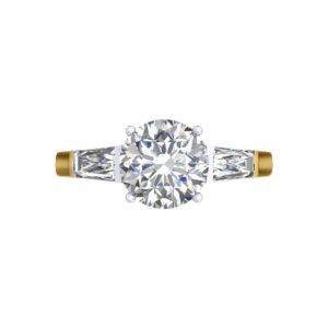 Ancona Trilogy with Baguette Diamonds